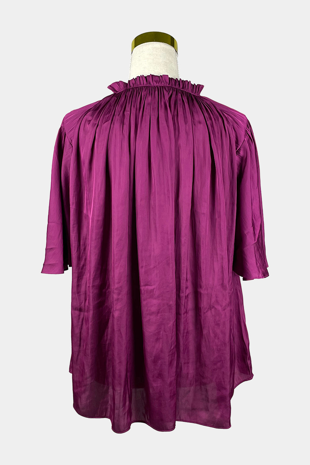 Country Road Purple Silky Blouse