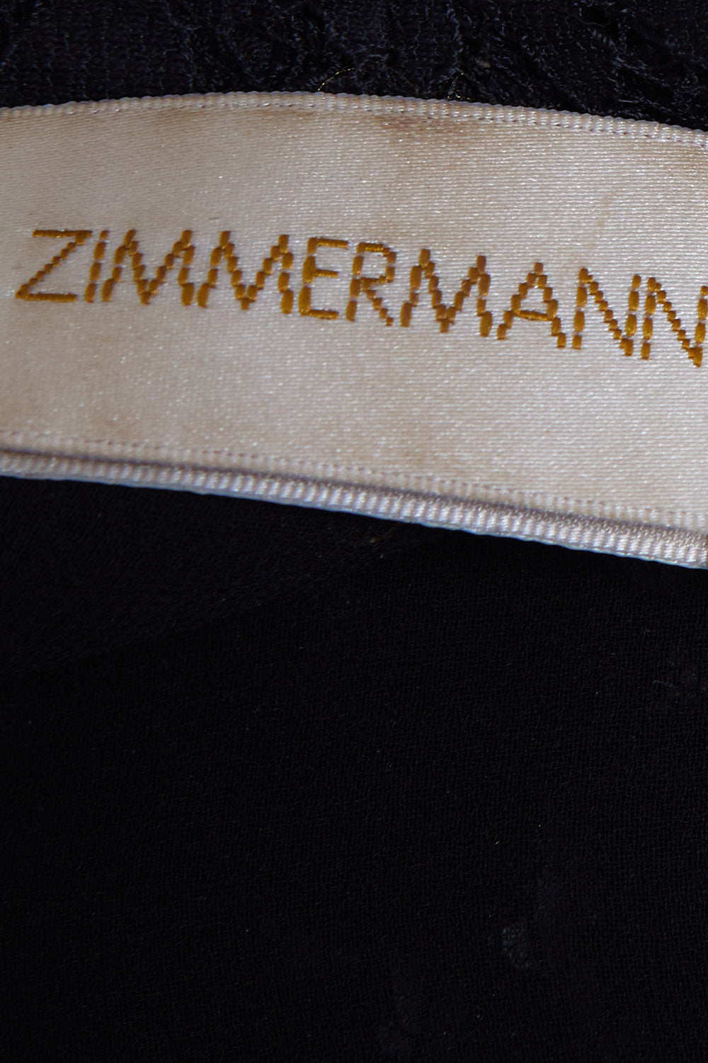 ZIMMERMANN Black Lace Playsuit