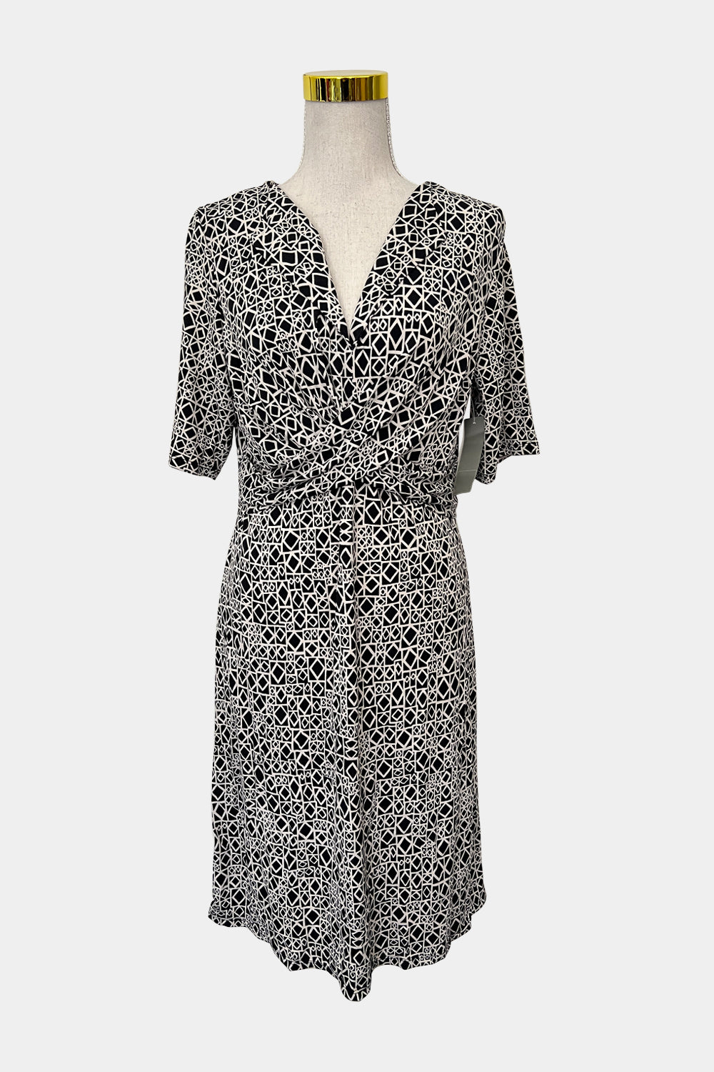 BASQUE Black and White Dress