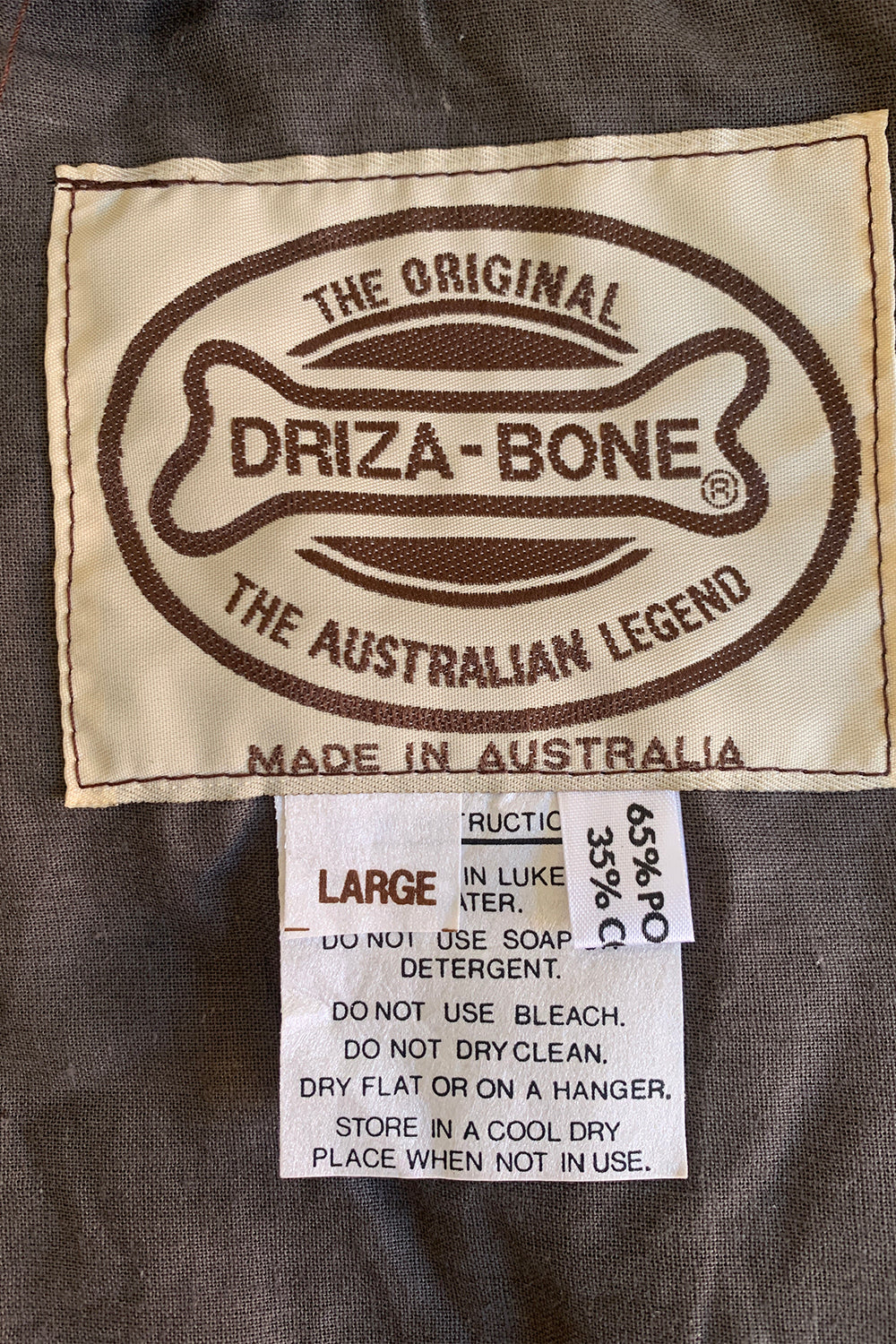 DRIZA-BONE Brown Coat