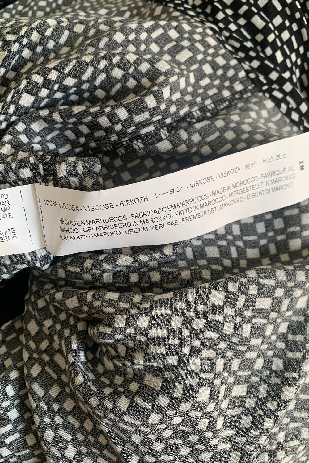 ZARA Monochrome Blouse