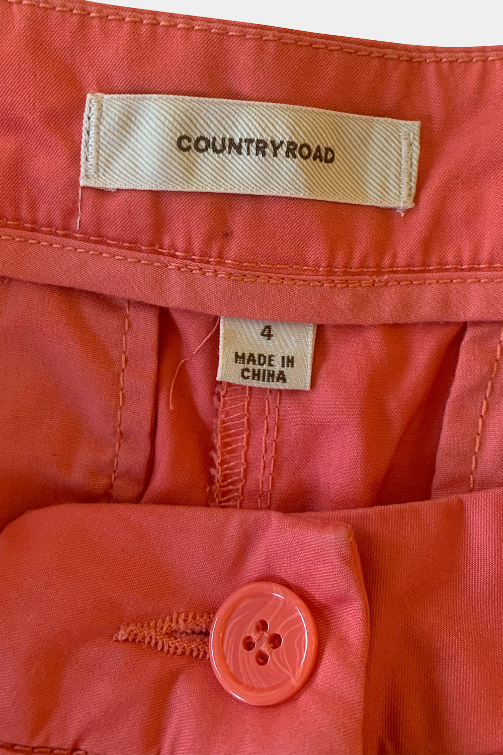 Country Road Peach Trousers