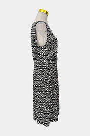 BASQUE Black and White Dress