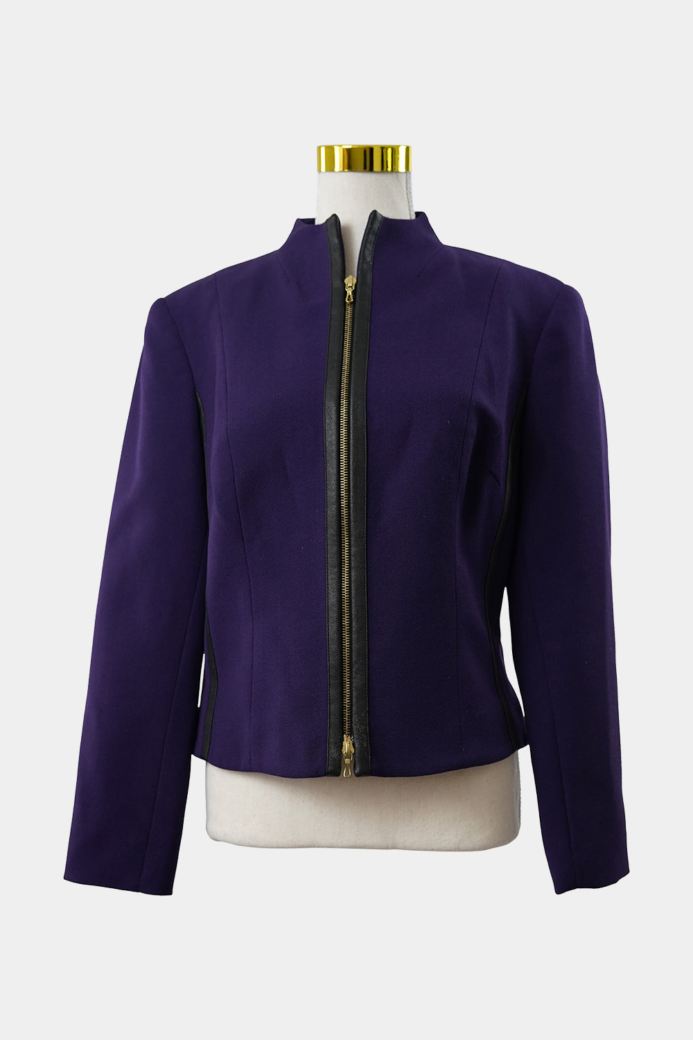 Covers Australia Purple Wool Zip Jacket