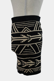 TEMT Black, Beige Mini Skirt