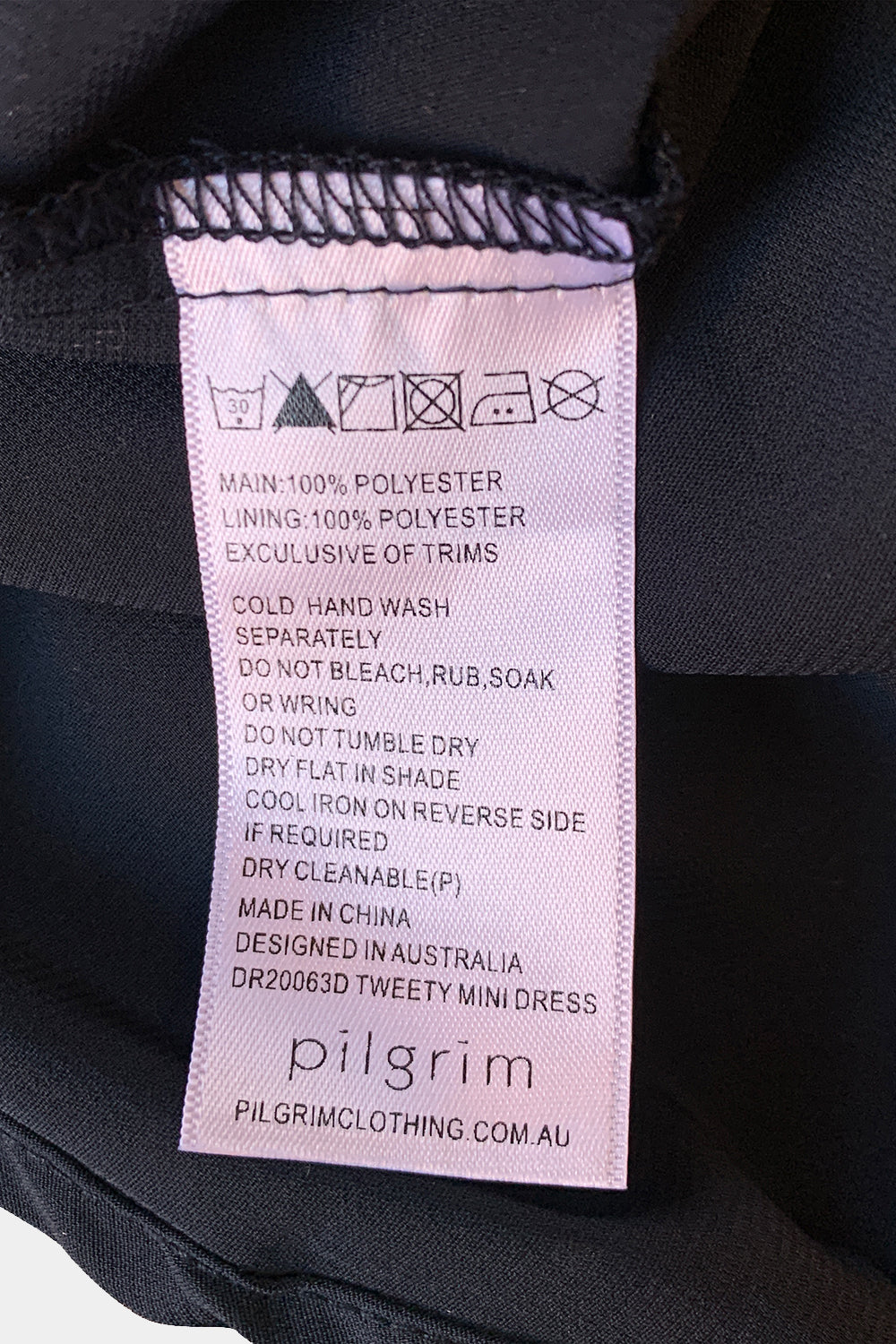 PILGRIM Black Dress