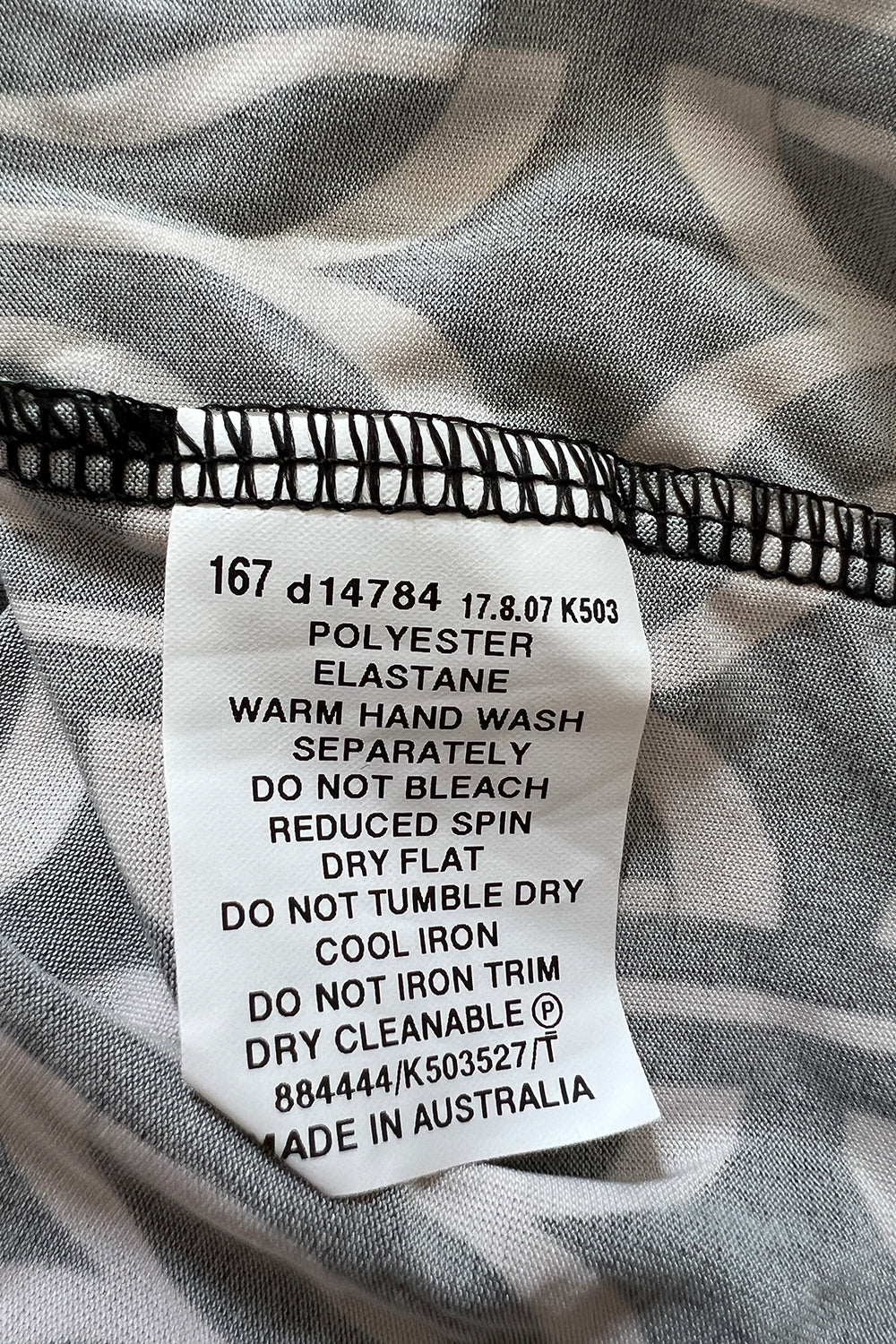 BASQUE Black and White Dress