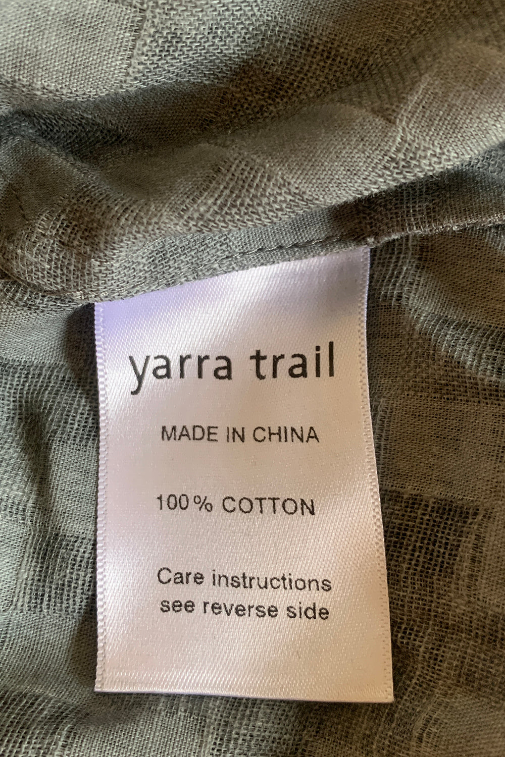 Yarra Trail Charcoal Shirt