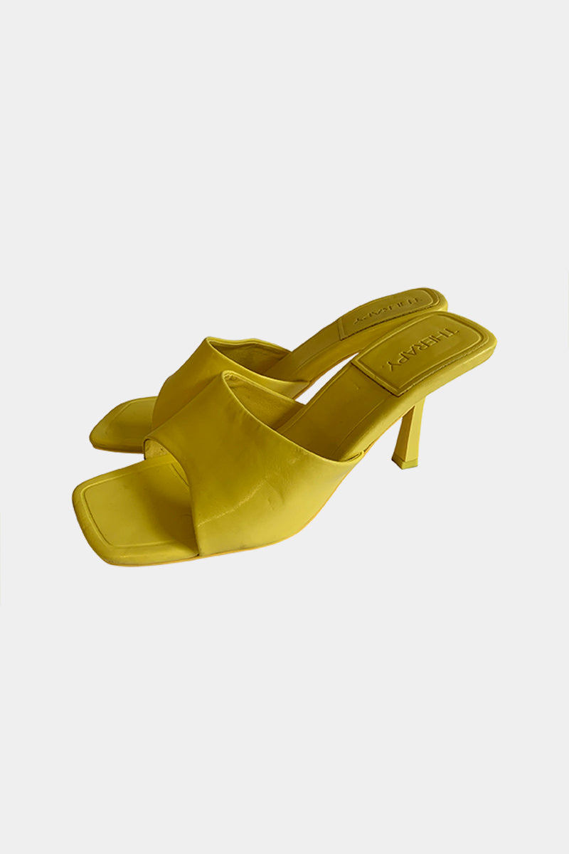 THERAPY Yellow Heels