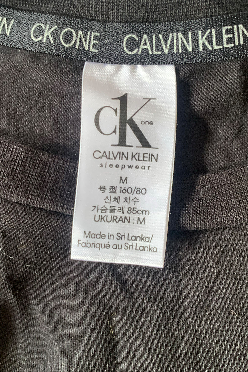 Calvin Klein Black Tshirt