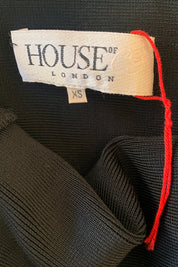 House Of London Cb Black Dress