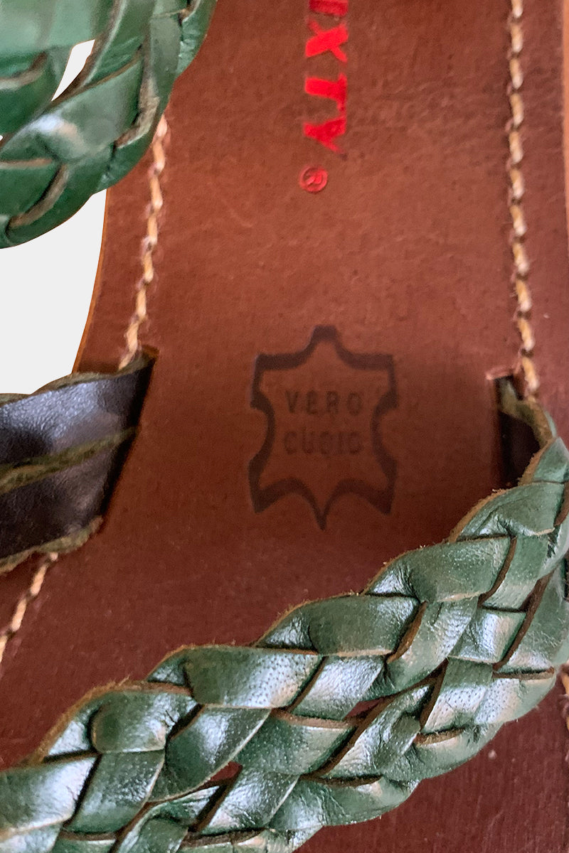 Miss Sixty Green Sandals