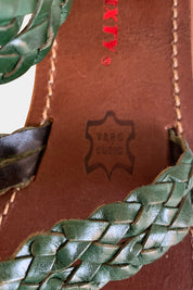 Miss Sixty Green Sandals