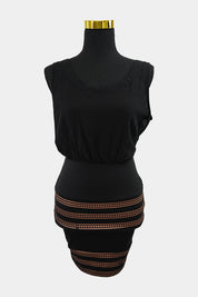 PARADISCO Black Party Dress