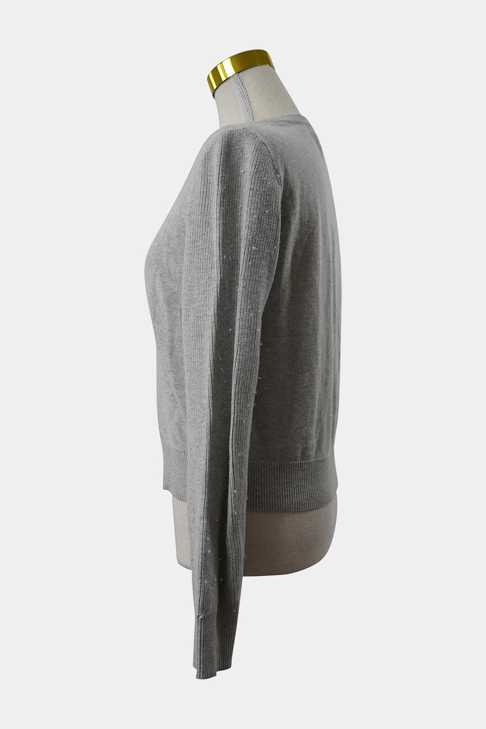 Equipment Femme Grey Knitted Sweater