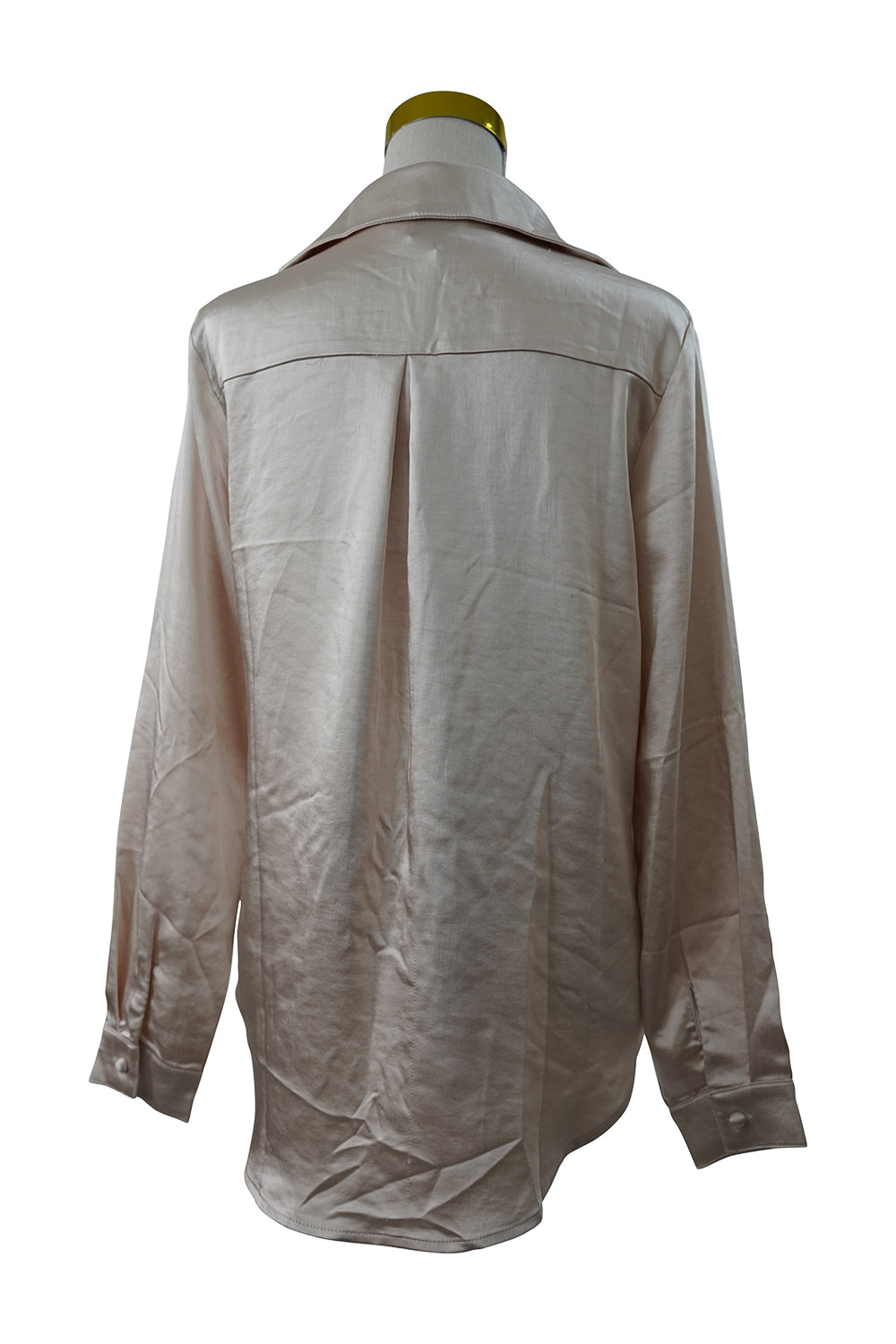 Forever New Burnt Champagne Champagne Button Up Shirt
