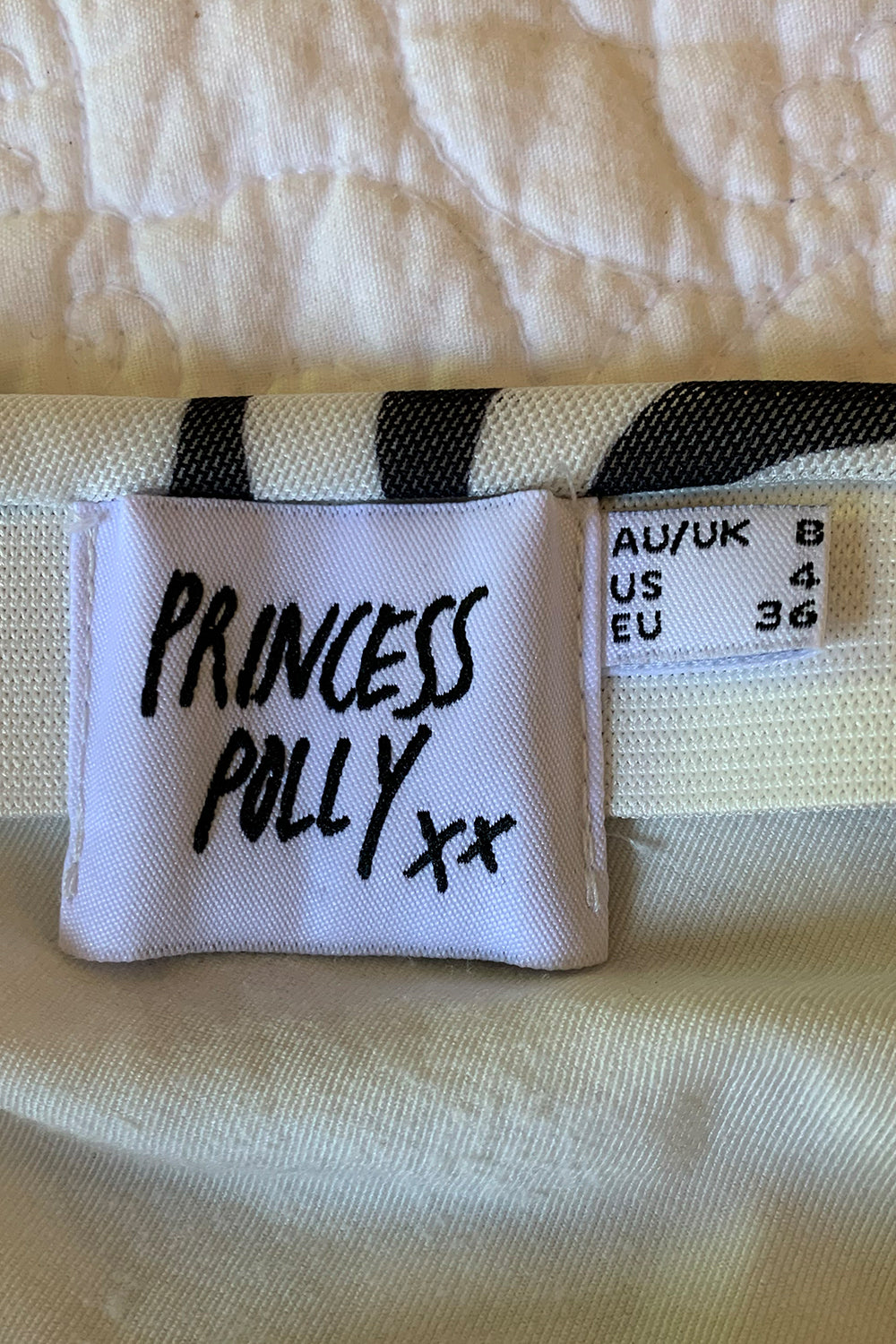 Princess Polly White Skirt