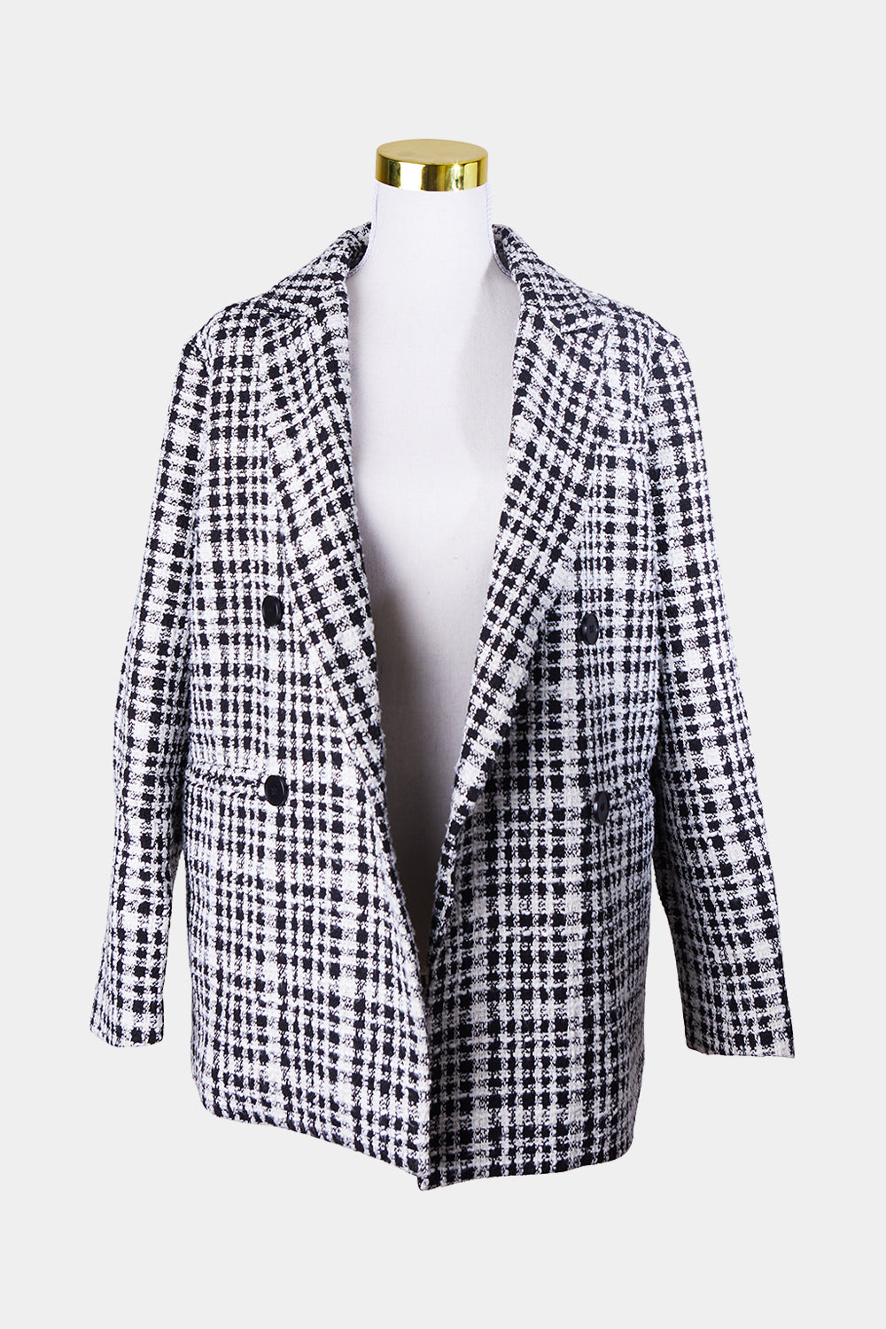 One Two Melbourne Black, White Coat