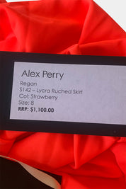 Alex Perry Red Skirt