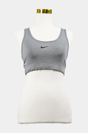 NIKE Grey Pro FitDry Grey Sports Crop