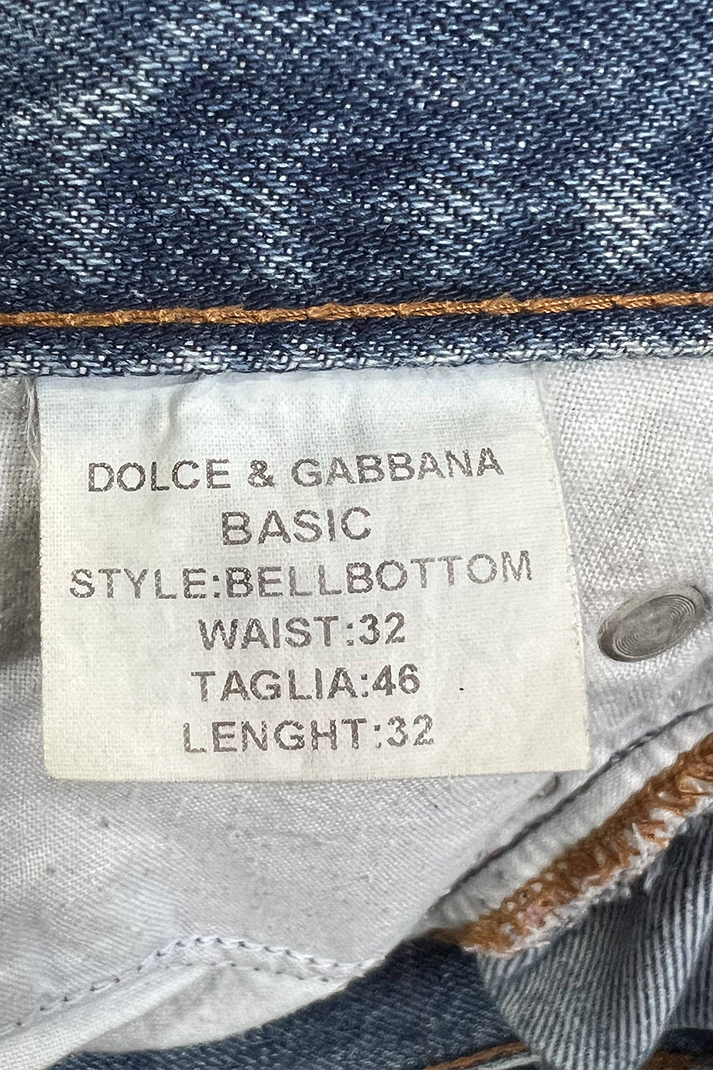 Dolce & Gabbana Blue Jeans
