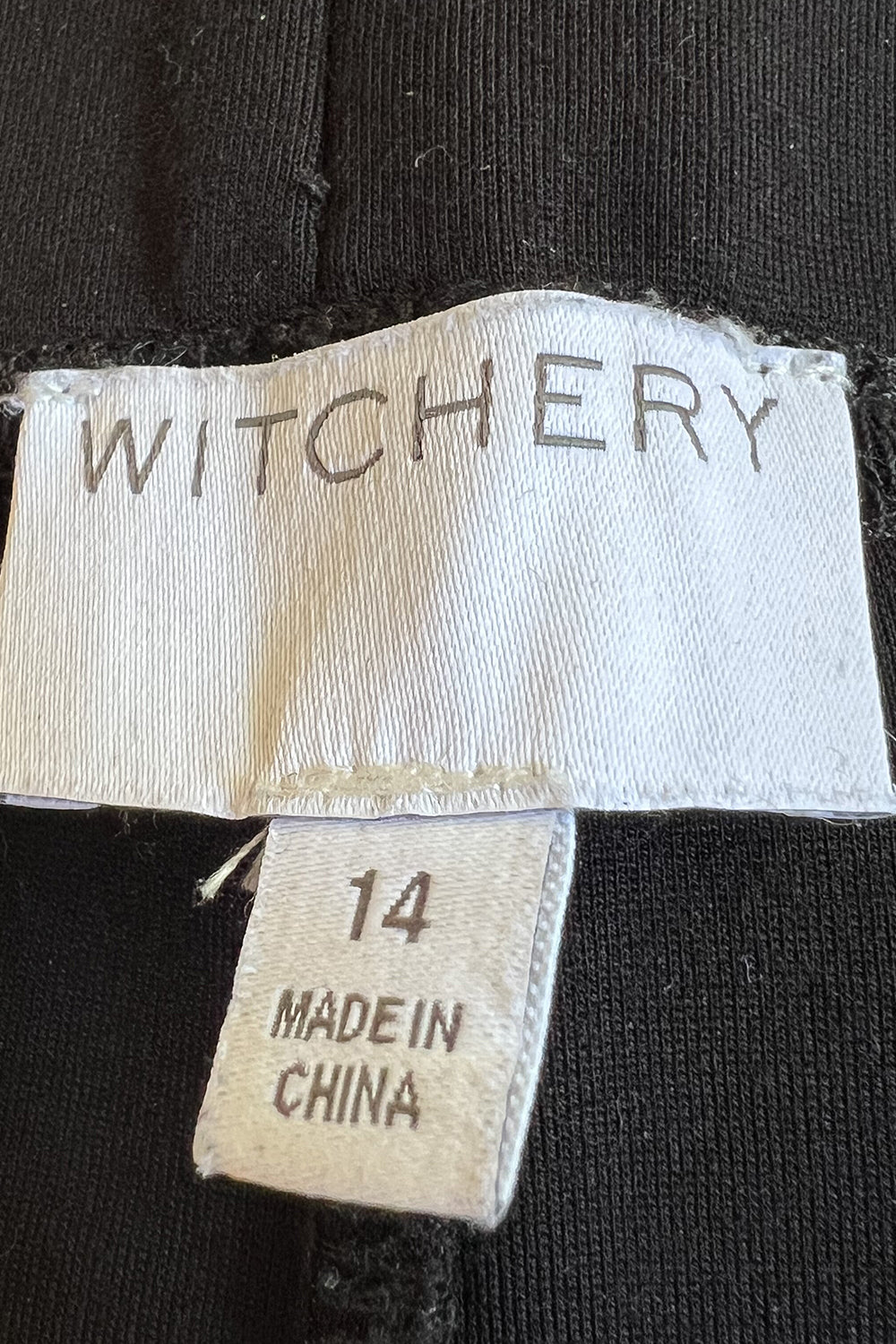 WITCHERY Black Pants