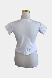 With Jean White Tshirt