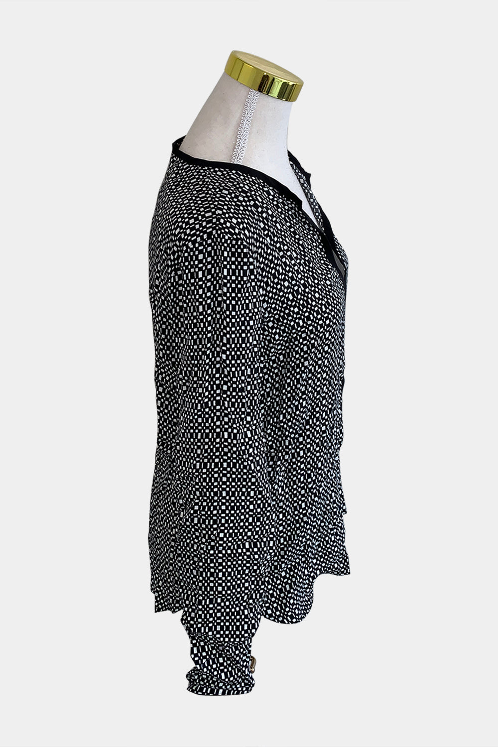 ZARA Monochrome Blouse