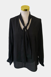 DOTTI Black Blouse