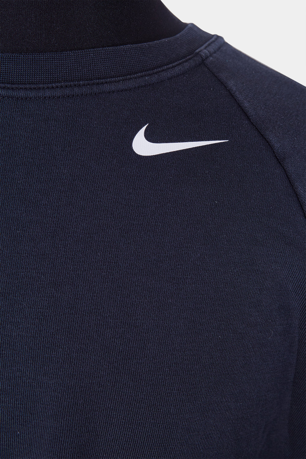 NIKE Black Logo Print Sweater