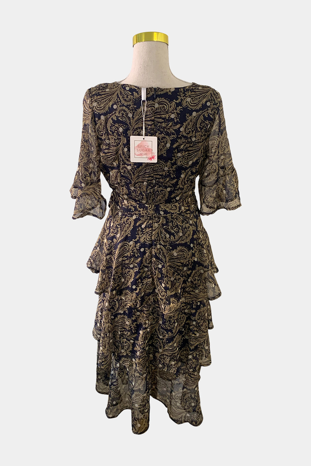 Spicy Sugar Navy Dress