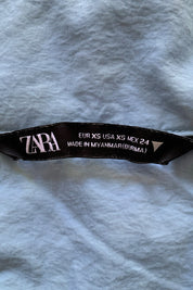 ZARA Blue Cropped Jacket