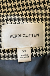 Perri Cutten Black and White Coat
