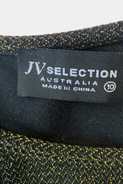 Jv Selection Black Gold Top
