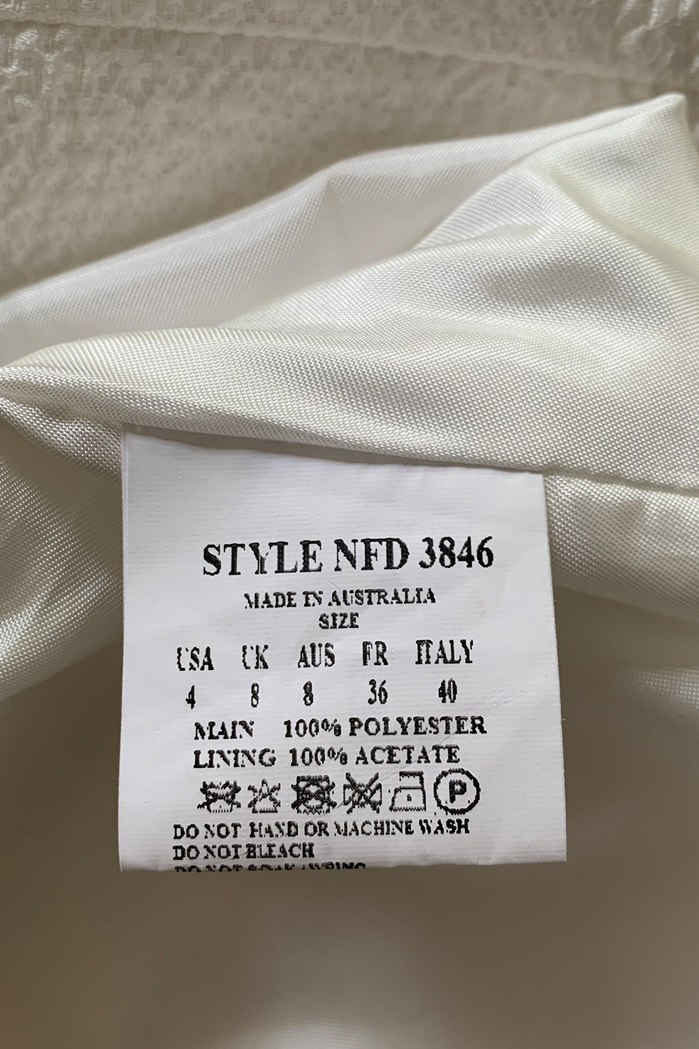 Nicola Finetti White Dress