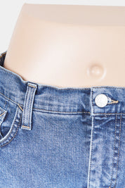 RIFLE Blue Low Rise Cropped Jeans