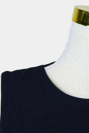 WITCHERY Navy Shift Midi Dress