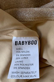 BABYBOO Gold Dress