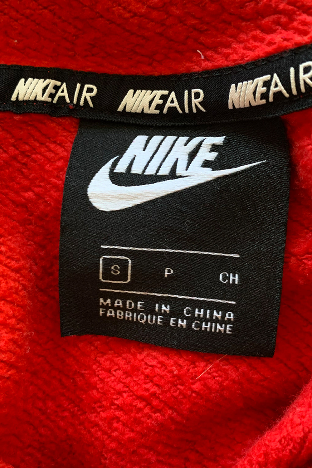 NIKE Red Pullover