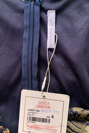 Spicy Sugar Navy Dress