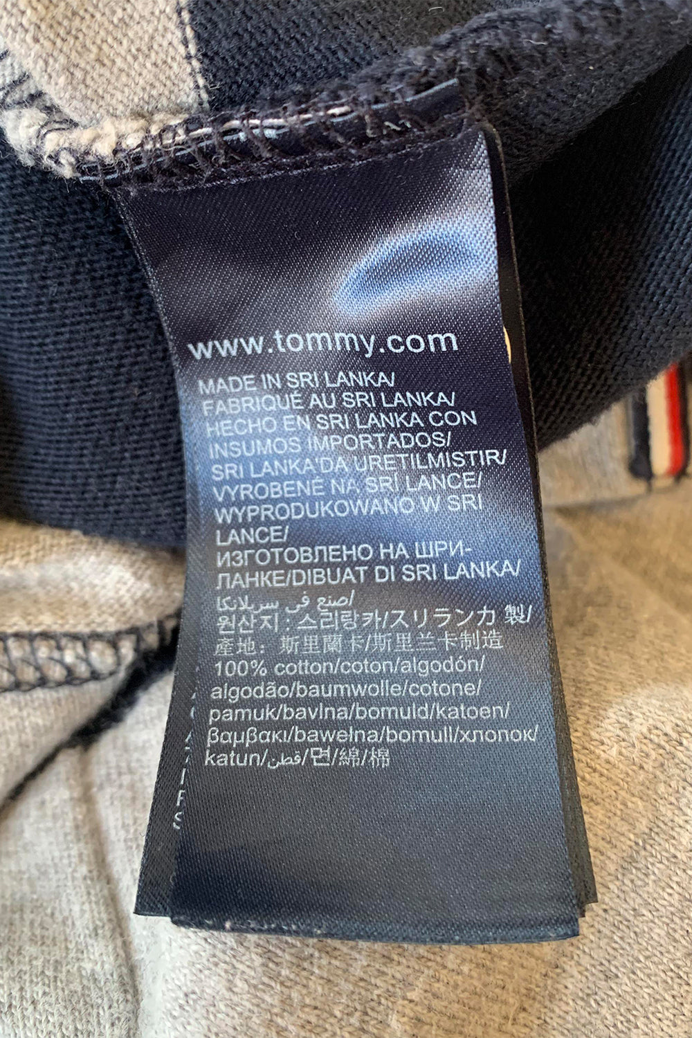 Tommy Hilfiger Grey Navy Sweatshirt