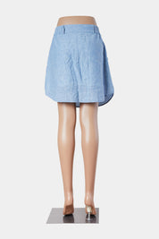 Elwood Apparel Co Blue Chambray Skirt