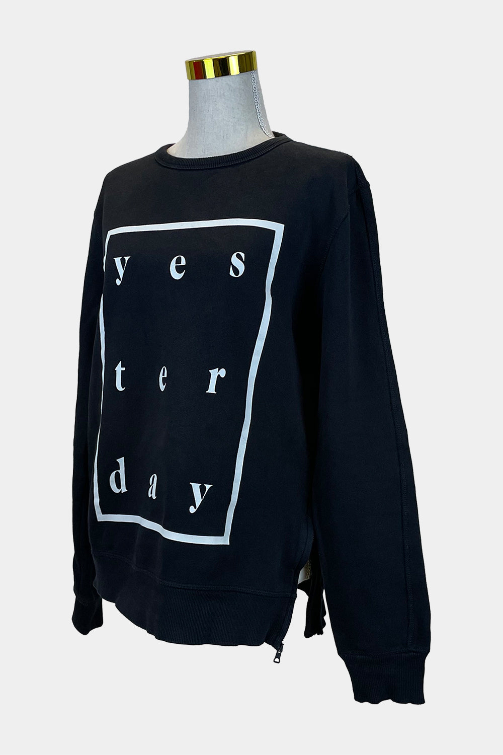 MANGO Black Sweatshirt