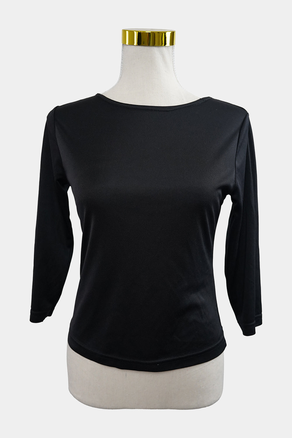 Young Country Australia Black 3/4 Sleeve Top