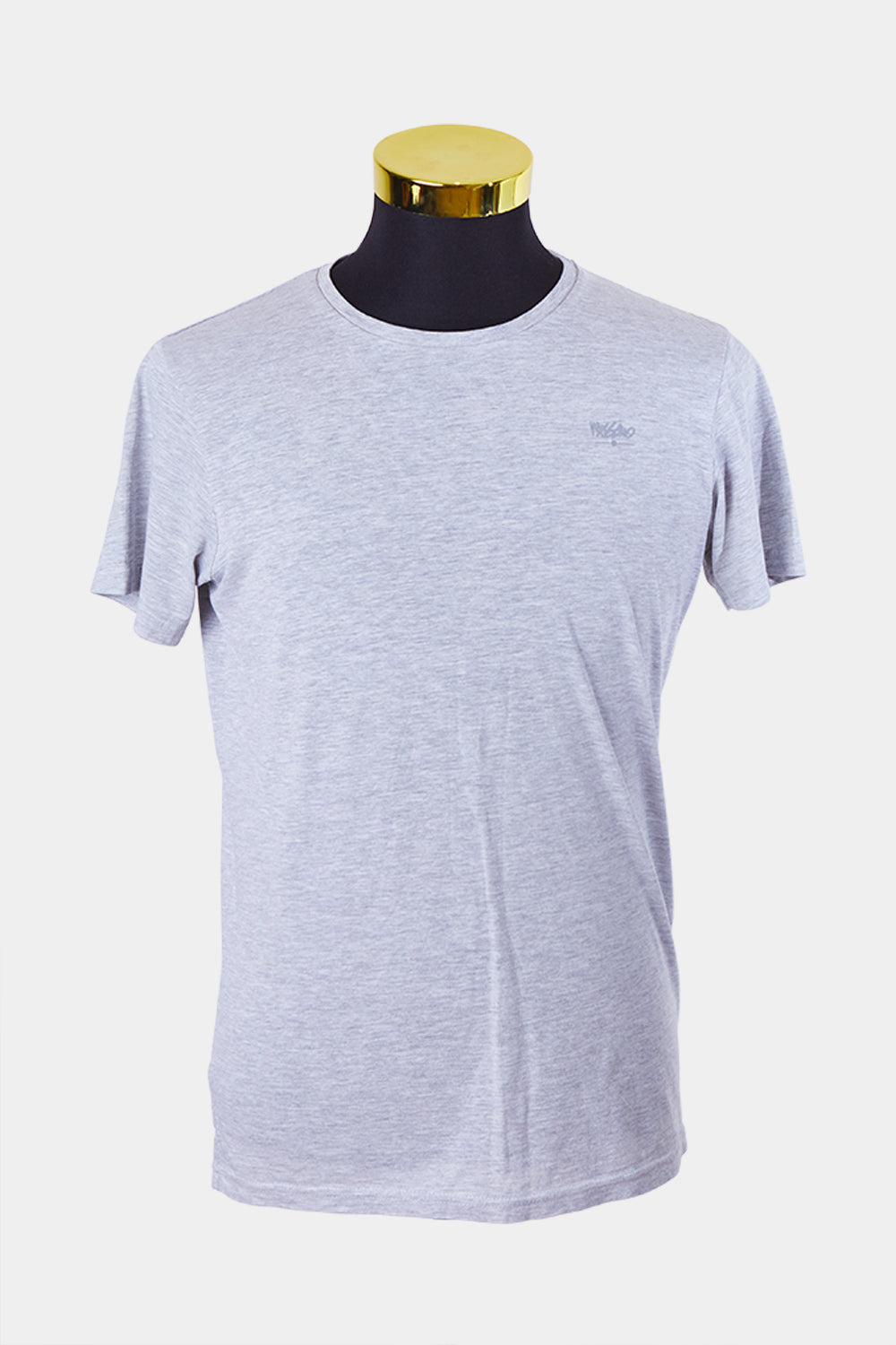 MOSSIMO Grey Crew Neck T Shirt with Logo