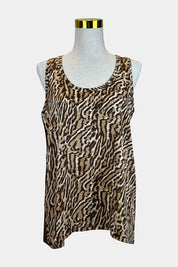 WITCHERY Leopard Tank Top