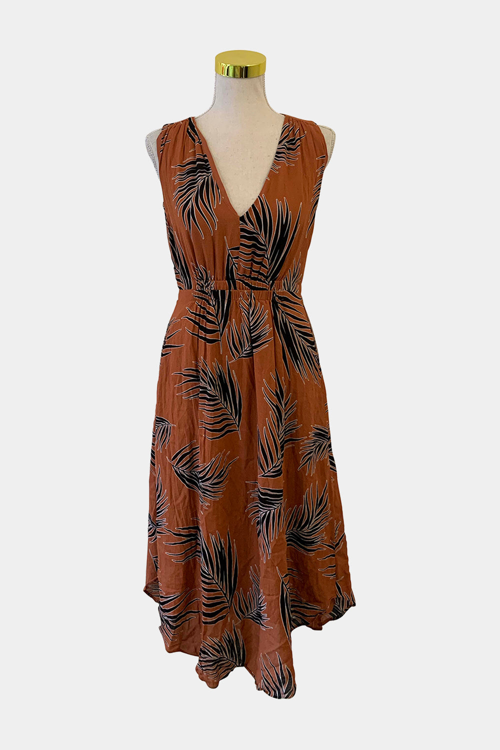 WITCHERY Rust Orange Dress