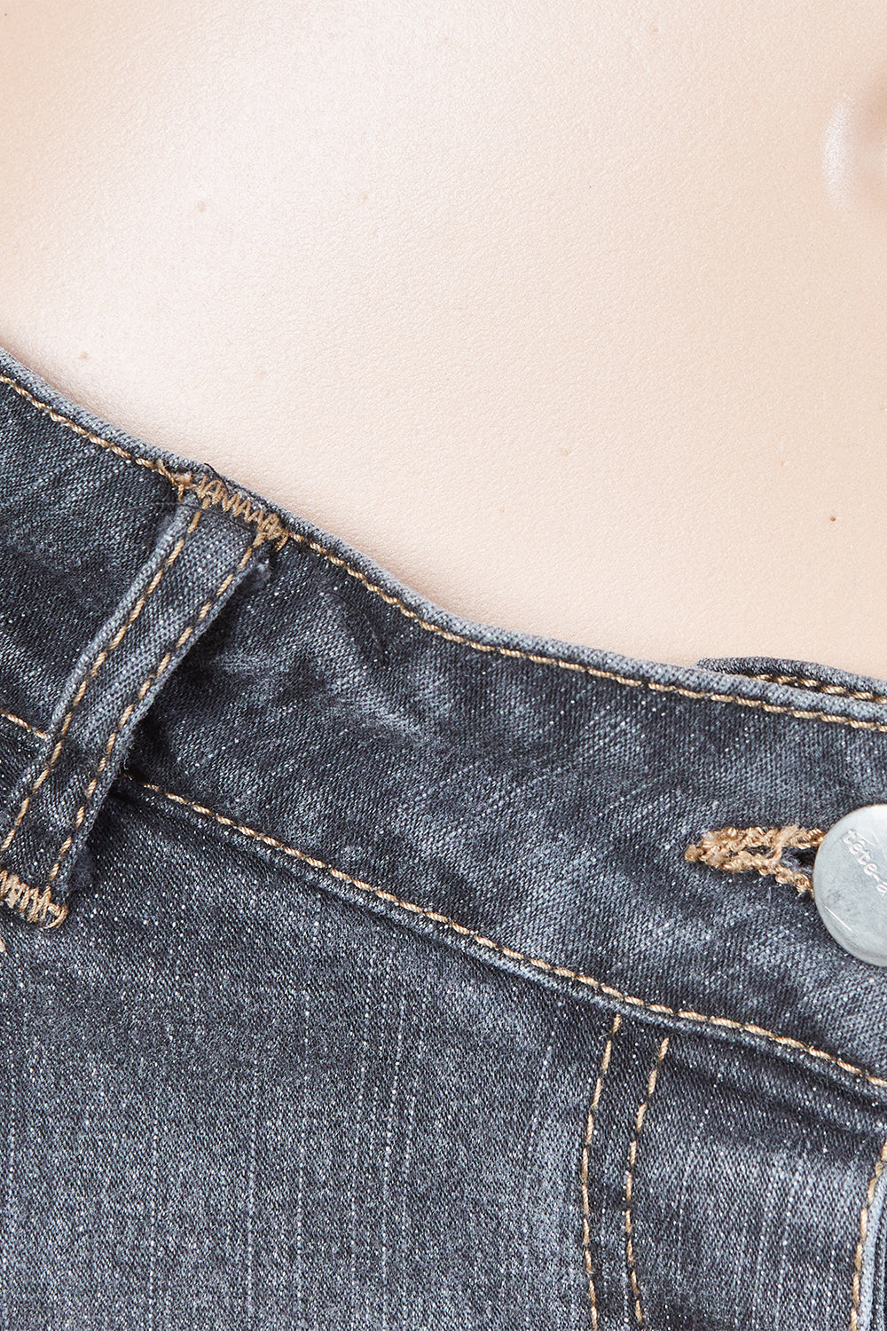 Tete A Tete Black Low Rise Bootcut Jeans