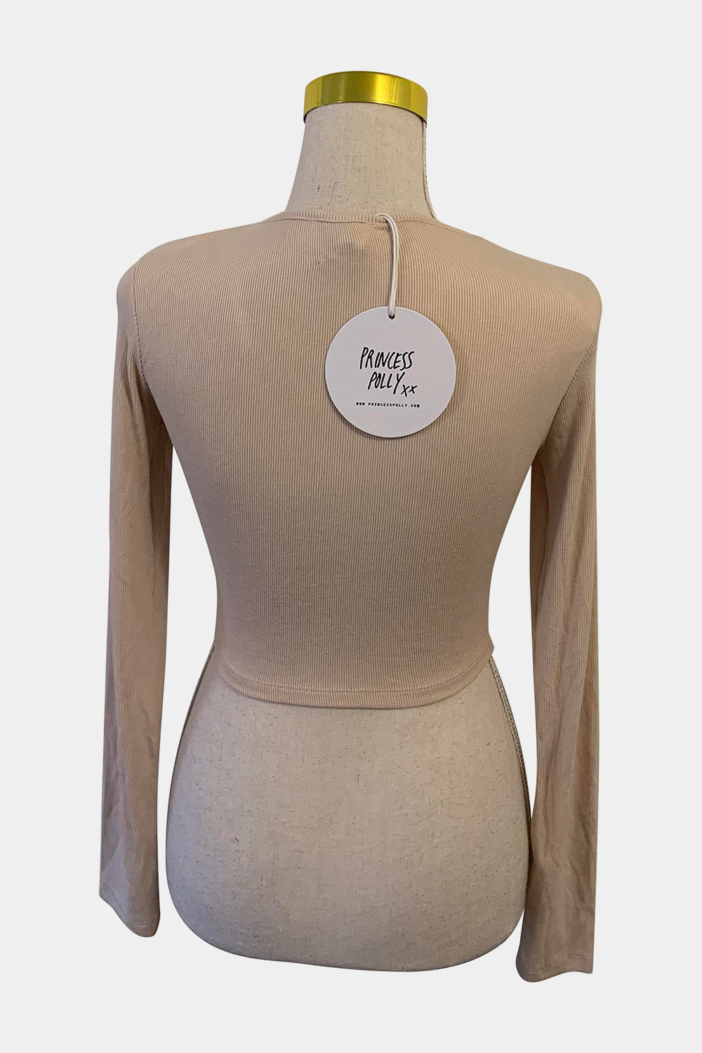 Princess Polly Beige Top