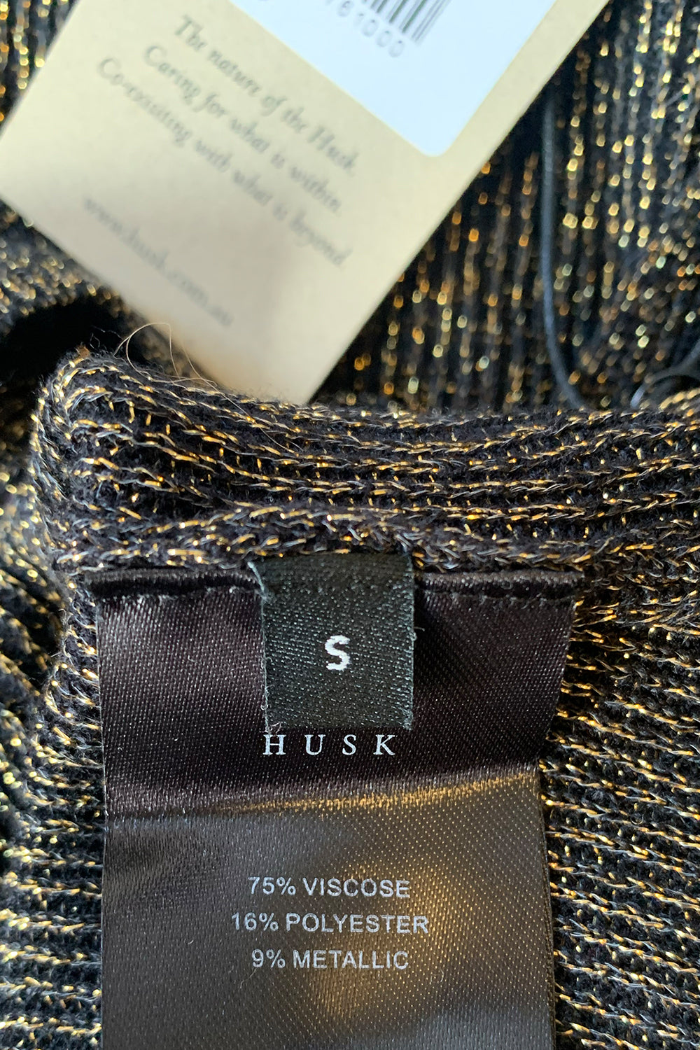 HUSK Black Gold Top